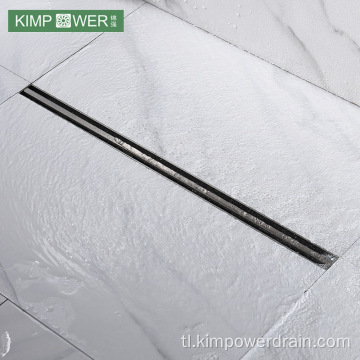 30mm malawak na hindi kinakalawang na asero banyo linear shower drains